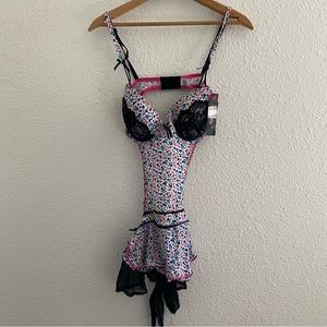 Floral lingerie